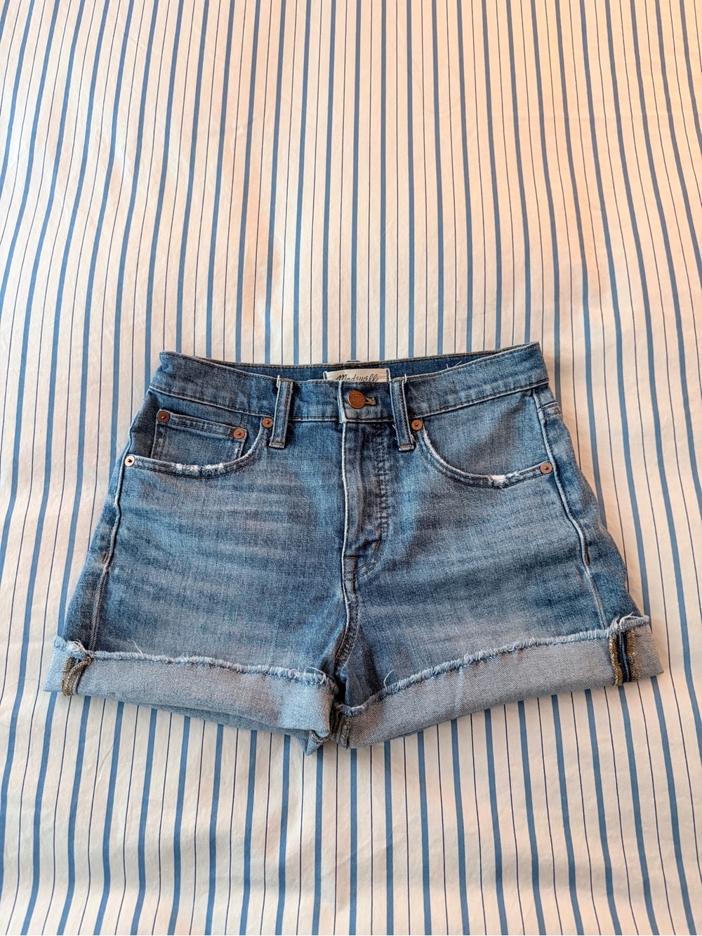 Madewell High Rise Denim Shorts